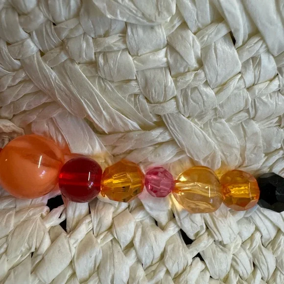 NWT Anthropologie x San Diego Hat Co.-Cream Coastal Cowgirl Boho Hat. - Picture 7 of 9